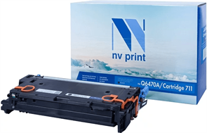 Картридж NV Print Q6470A/711 Black 13173