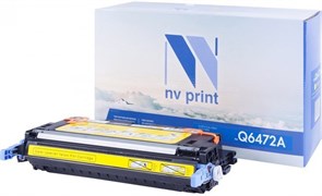 Картридж NV Print Q6472A Yellow 13591