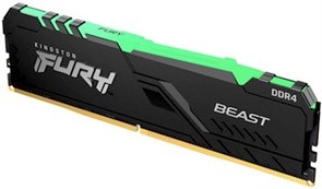 Оперативная память 8Gb DDR4 3200MHz Kingston Fury Beast RGB (KF432C16BBA/8) 13630