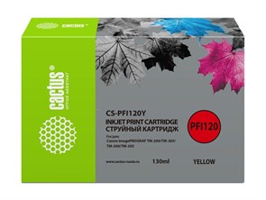 Картридж Cactus CS-PFI120Y Yellow 14053