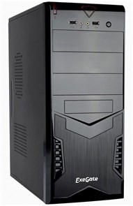 Корпус ExeGate CP-601 400W Black 14131