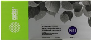 Картридж Cactus CS-EPT9651 Black 14199