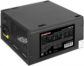 Блок питания 700W ExeGate 700PPE (EX260645RUS-PC) 14436