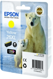 Картридж Epson C13T26344012 Yellow 14492