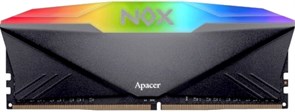 Оперативная память 8Gb DDR4 3200MHz Apacer NOX RGB Black (AH4U08G32C28YNBAA-1) 14625