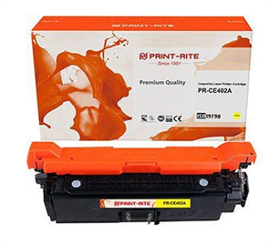 Картридж Print-Rite PR-CE402A Yellow 14758