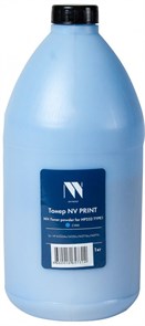 Тонер NV Print HP252-TYPE1-1KGC Cyan 15337