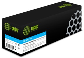 Картридж Cactus CS-W2211X Cyan 15450