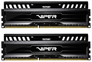 Оперативная память 16Gb DDR-III 1600MHz Patriot Viper 3 Black Mamba (PV316G160C9K) (2x8Gb KIT) 15732