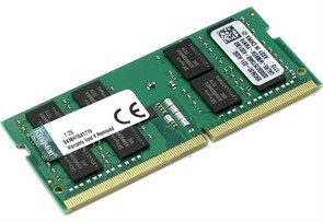 Оперативная память 16Gb DDR4 2666MHz Kingston SO-DIMM (KVR26S19D8/16) 15765