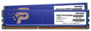 Оперативная память 16Gb DDR-III 1600MHz Patriot Signature (PSD316G1600KH) (2x8Gb KIT) 16078