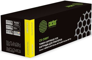 Картридж Cactus CS-C069Y Yellow 16234