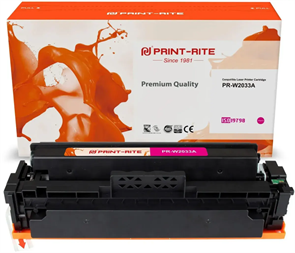 Картридж Print-Rite PR-W2033A Magenta 16262