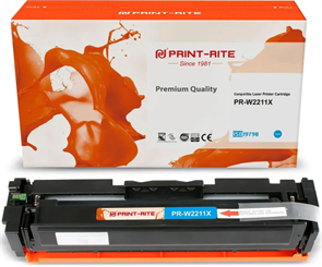 Картридж Print-Rite PR-W2211X Cyan 16571