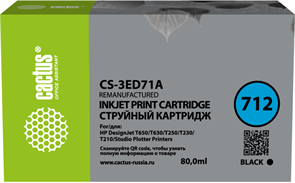 Картридж Cactus CS-3ED71A Black 17045