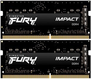 Оперативная память 16Gb DDR4 3200MHz Kingston Fury Impact SO-DIMM (KF432S20IBK2/16) (2x8Gb KIT) 17213