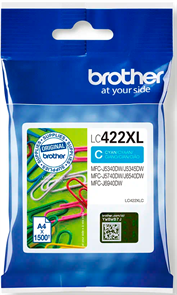 Картридж Brother LC422XLC Cyan 17353