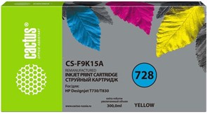 Картридж Cactus CS-F9K15A Yellow 17358