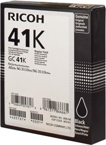 Картридж Ricoh GC 41K Black 17555