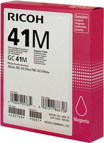 Картридж Ricoh GC 41M Magenta 17556