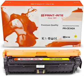 Картридж Print-Rite PR-CE342A Yellow 18038