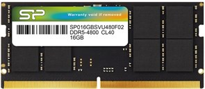 Оперативная память 16Gb DDR5 4800MHz Silicon Power SO-DIMM (SP016GBSVU480F02) 18041