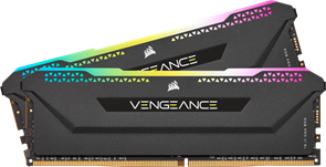 Оперативная память 16Gb DDR4 3200MHz Corsair Vengeance RGB PRO SL (CMH16GX4M2E3200C16) (2x8Gb KIT) 18083