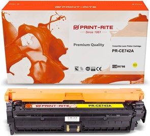 Картридж Print-Rite PR-CE742A Yellow 18467