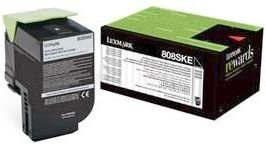 Картридж Lexmark 80C8SKE Black 20010