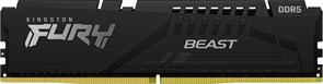 Оперативная память 16Gb DDR5 6000MHz Kingston Fury Beast (KF560C40BB-16) 20285