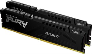 Оперативная память 16Gb DDR5 5600MHz Kingston Fury Beast (KF556C36BBEK2-16) (2x8Gb KIT) 20942