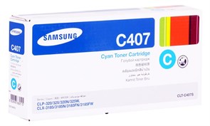 Картридж Samsung CLT-C407S Cyan 21248