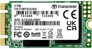 Накопитель SSD 1Tb Transcend 430S (TS1TMTS430S) 21622