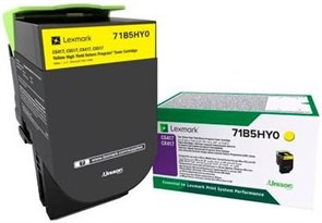 Картридж Lexmark 71B5HY0 Yellow 21754