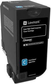 Картридж Lexmark 74C5HCE Cyan 21834