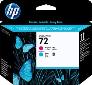 Печатающая головка HP C9383A (№72) Magenta/Cyan 21936