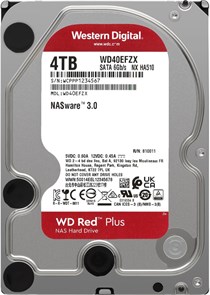 Жёсткий диск 4Tb SATA-III WD Red Plus (WD40EFZX) 22063