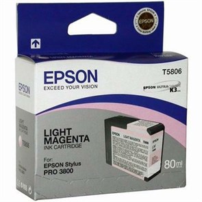 Картридж Epson C13T580600 Light Magenta 22095