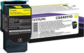 Картридж Lexmark C544X1YG Yellow 22485