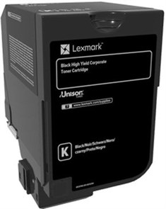 Картридж Lexmark 74C5HKE Black 23192