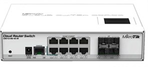 Коммутатор (свитч) MikroTik CRS112-8G-4S-IN 23850