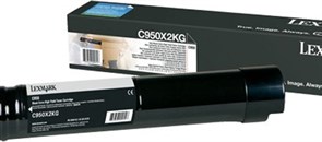 Картридж Lexmark C950X2KG Black 24216