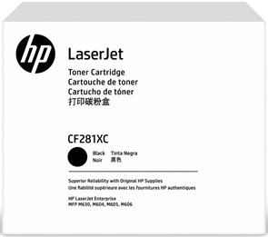 Картридж HP CF281XC (№81X) Black 24859