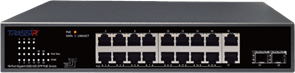 Коммутатор (свитч) TRASSIR TR-NS14202S-185-16POE 24926