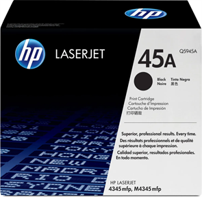 Картридж HP Q5945A (№45A) Black 25261