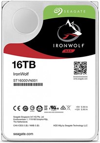 Жёсткий диск 16Tb SATA-III Seagate IronWolf (ST16000VN001) 26479