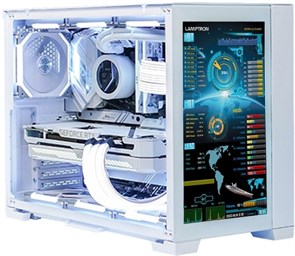 Корпус Lamptron DMS380 Monitor Case White 27337