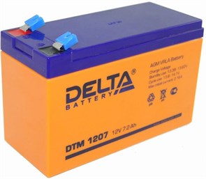 Аккумуляторная батарея Delta DTM1207 29004