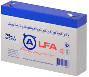 Аккумуляторная батарея ALFA Battery FB7.2-6 29113