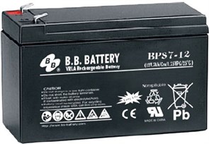 Аккумуляторная батарея B.B.Battery BPS 7-12 29138